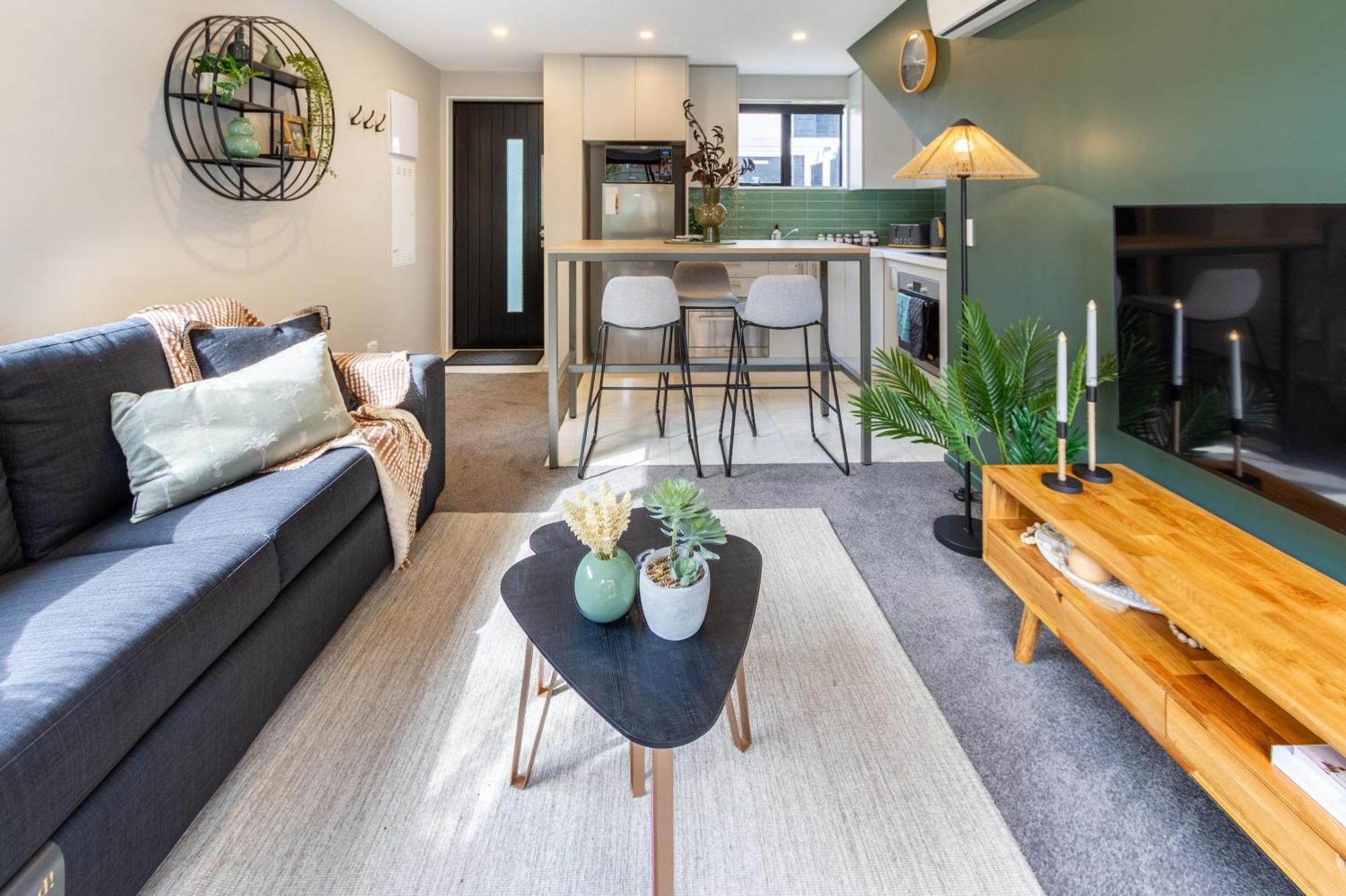 כרייסטצ'רץ' Latimer Square Luxe: 1Br W/ Sofa Bed מראה חיצוני תמונה