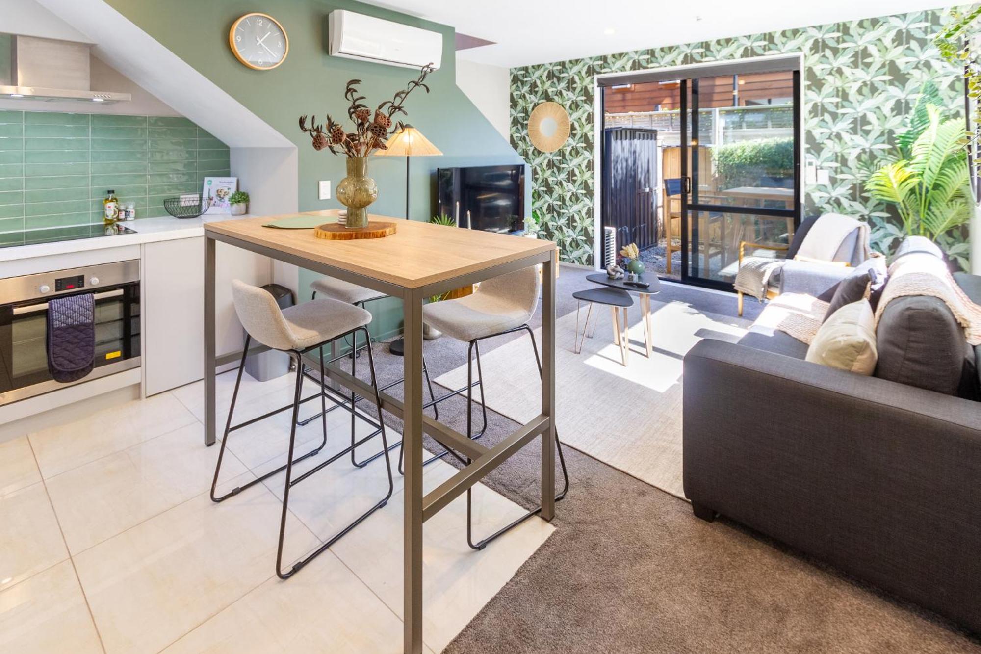 כרייסטצ'רץ' Latimer Square Luxe: 1Br W/ Sofa Bed מראה חיצוני תמונה